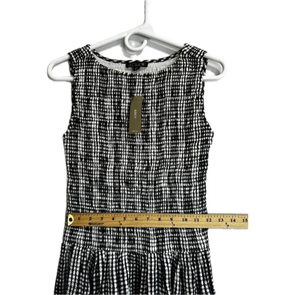 J.Crew Lina midi dress in gingham PS